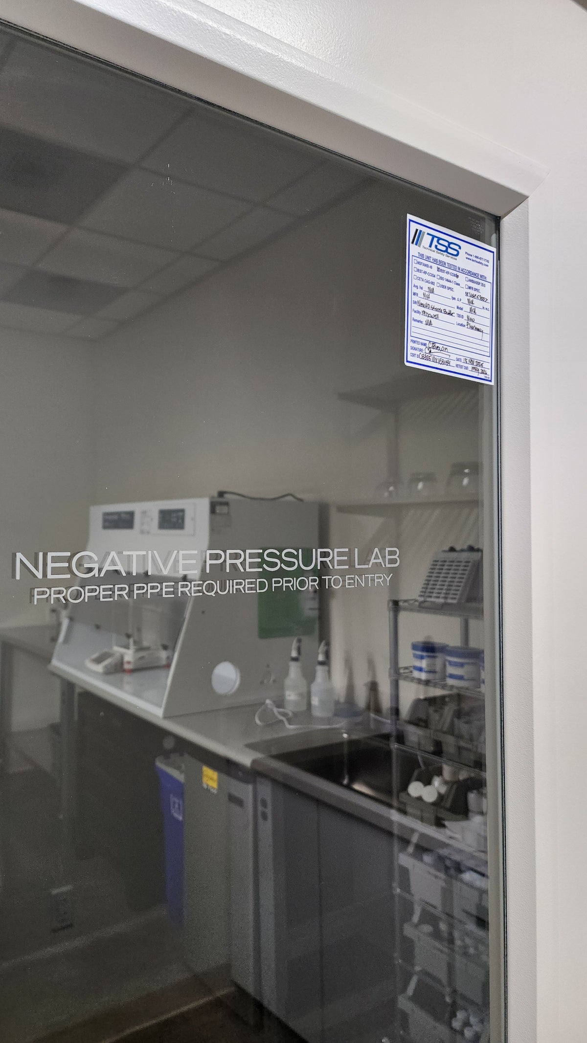 Compounding technician preparing a non sterile preparation in the Mixwell lab in Chino, CA