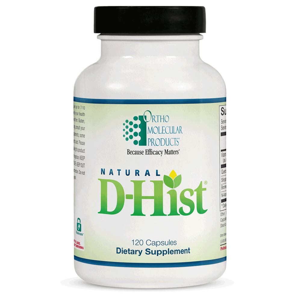 Natural D-Hist by Ortho Molecular | Seasonal Allergy Support