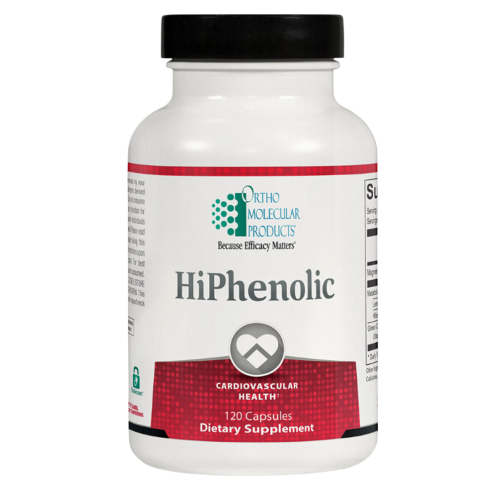 HiPhenolic (120 Capsules) by Ortho Molecular Products