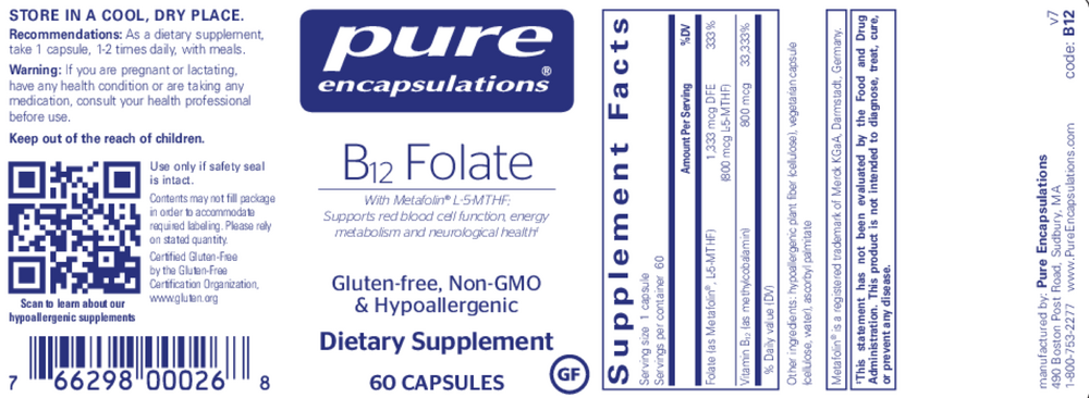 
B12 Folate
Pure Encapsulations

60 capsules back