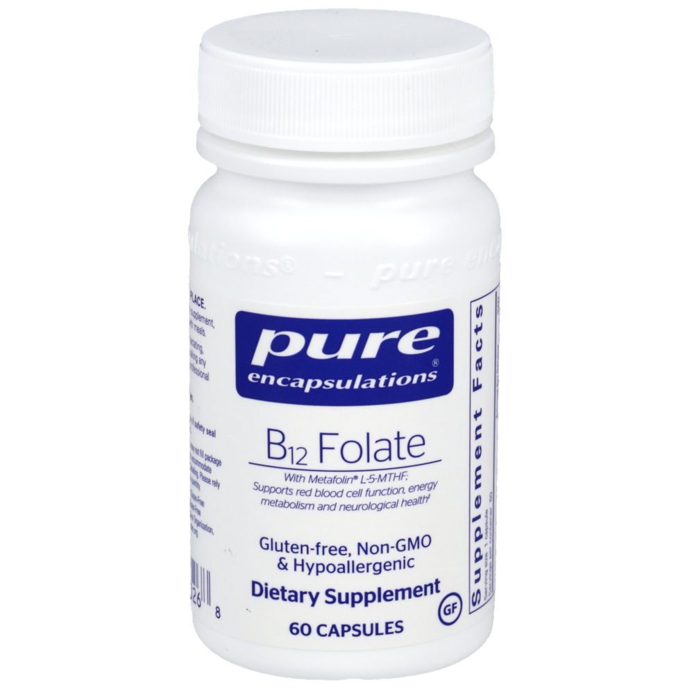 
B12 Folate
Pure Encapsulations

60 capsules front