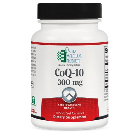 CoQ-10 300 mg (30 Capsules) by Ortho Molecular Products