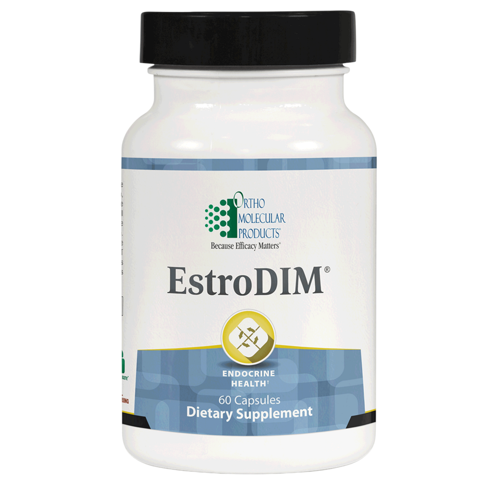 EstroDIM provides the combined power of vegetable metabolites I3C and DIM in an easy-to-take capsule. These metabolites work together to support estrogen balance and breast and prostate health.
