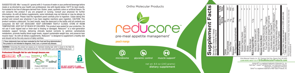 REDUCORE ortho molecular label