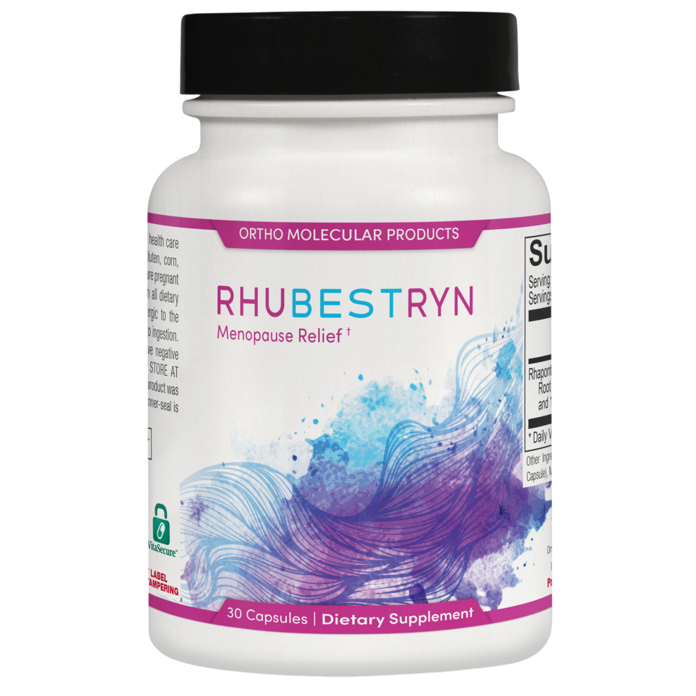 RHUBESTRYN ortho molecular 30 capsules front of bottle