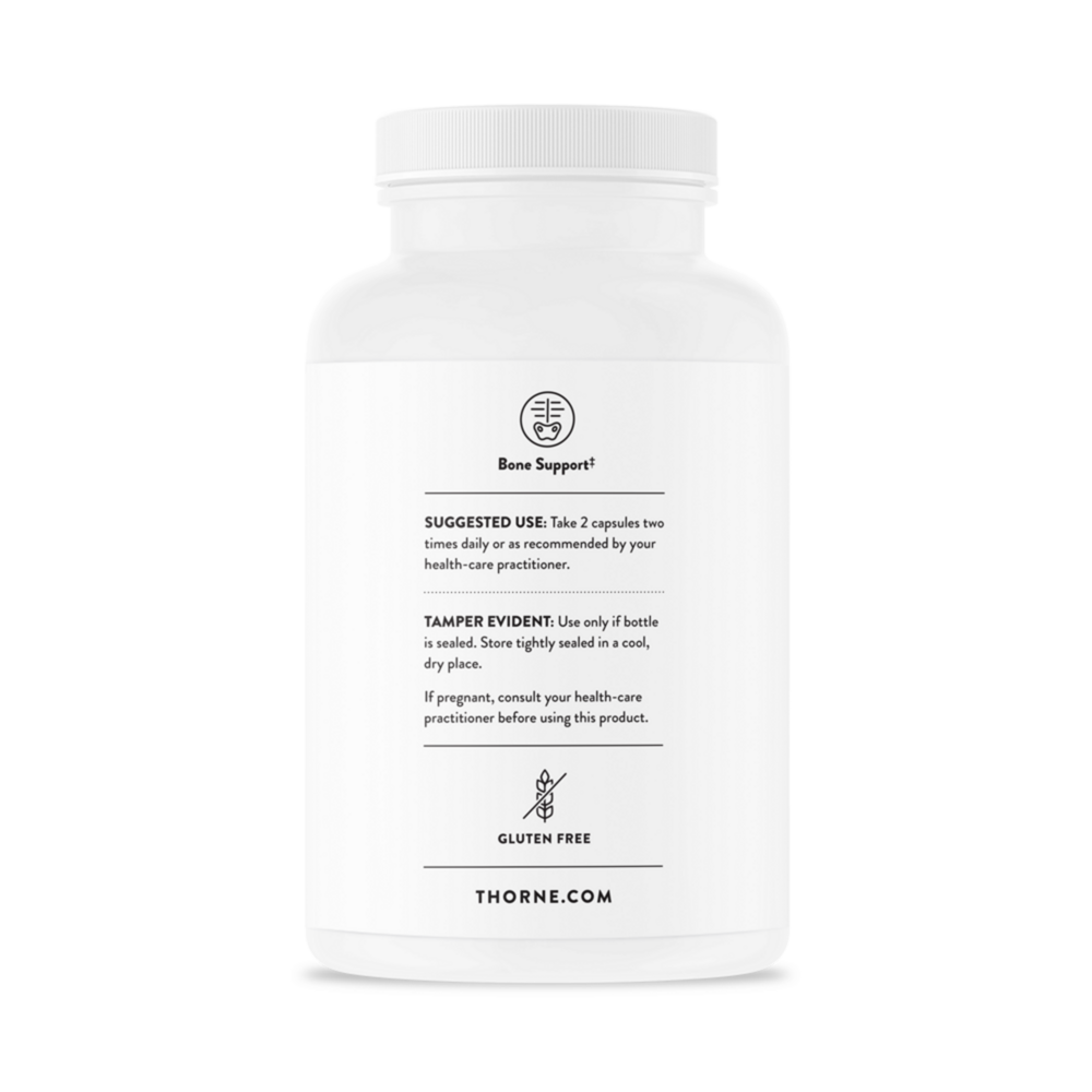 Advanced Bone Support – Complete Bone Health Formula by Thorne (120 Capsules)