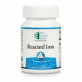 Reacted Iron 60 capsules by Ortho Molecular Products – Ferrochel iron bisglycinate chelate essential minerals dietary supplement