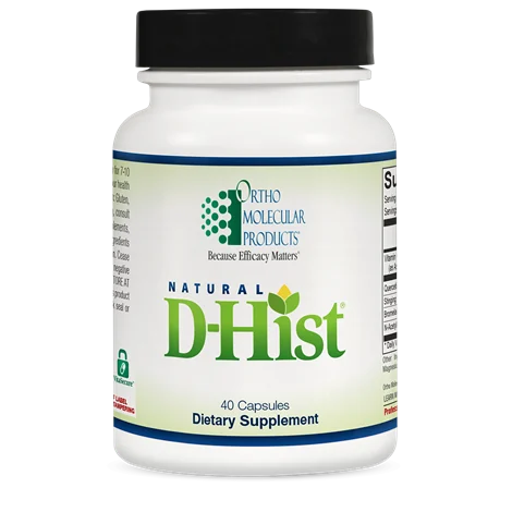 Natural D-Hist (40 Capsules) by Ortho Molecular Products