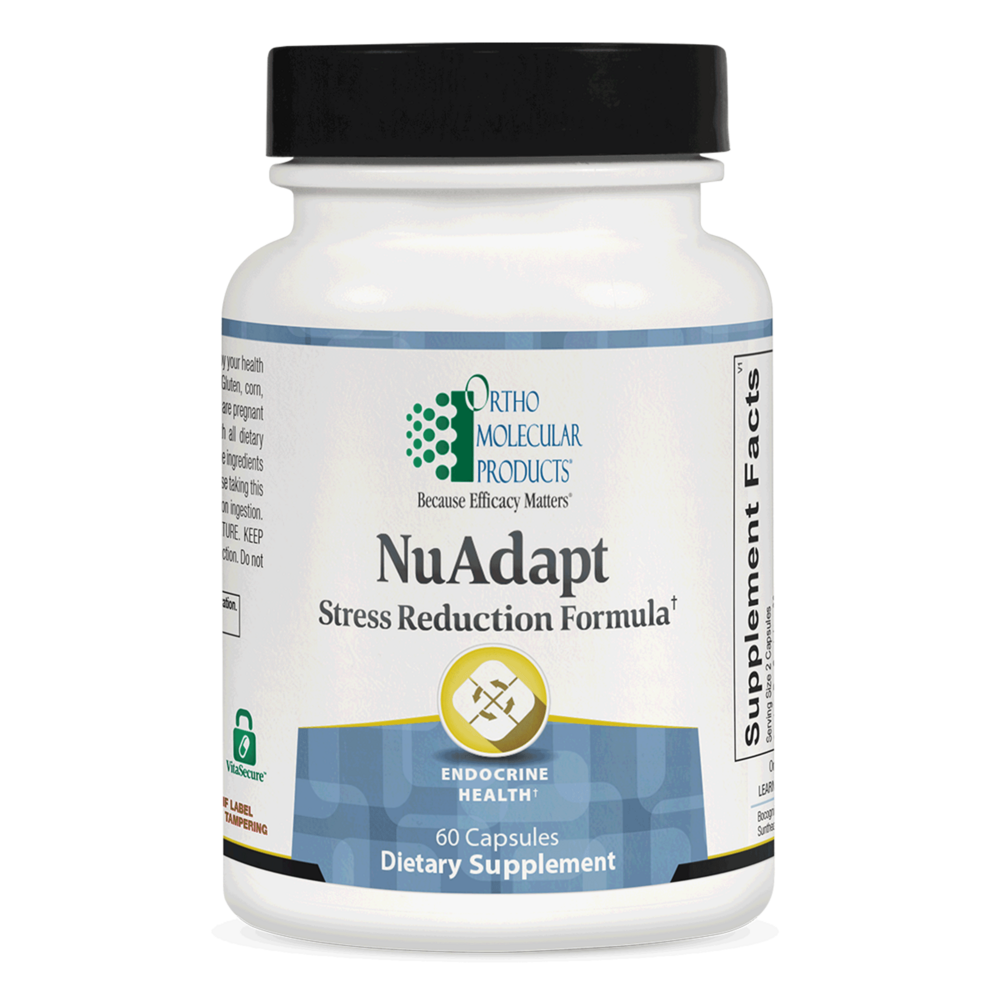 NuAdapt® – Nighttime Adrenal Support for Restful Sleep & Cortisol Balance (60 Capsules)