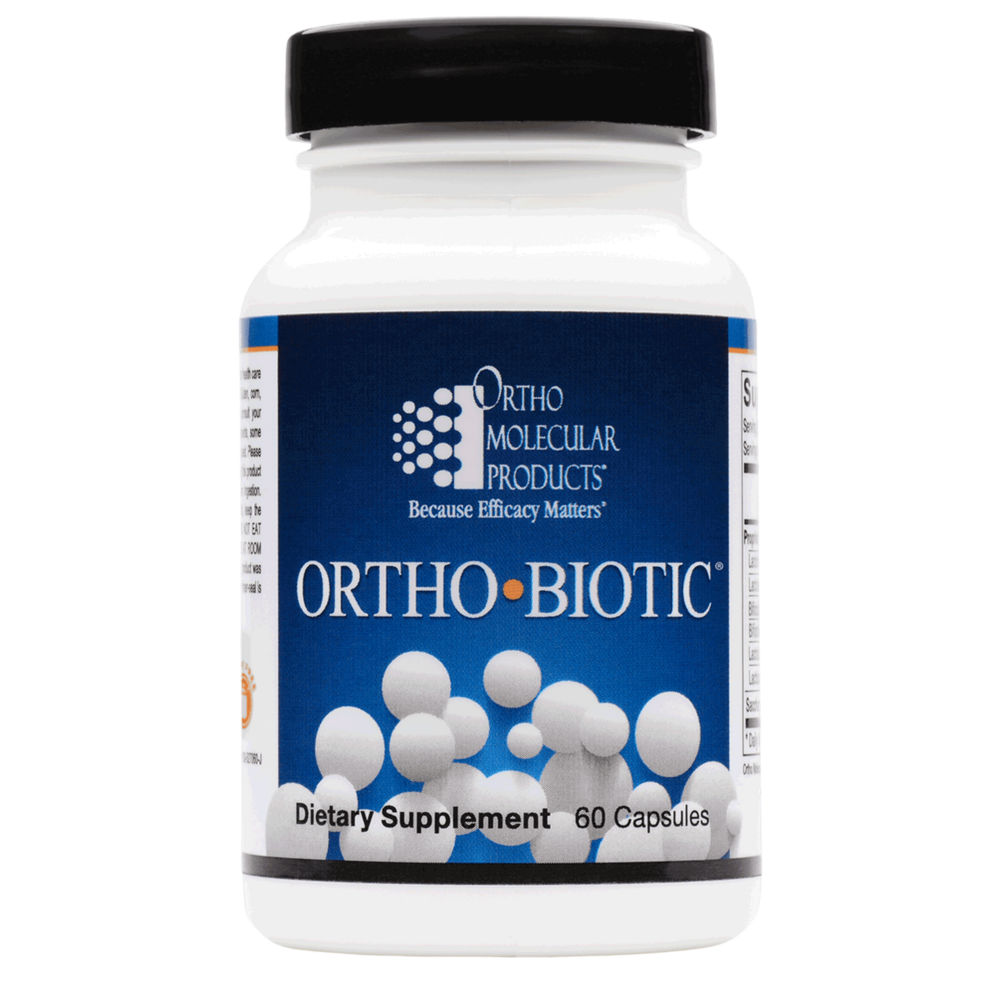 ortho biotic 60 capsules front