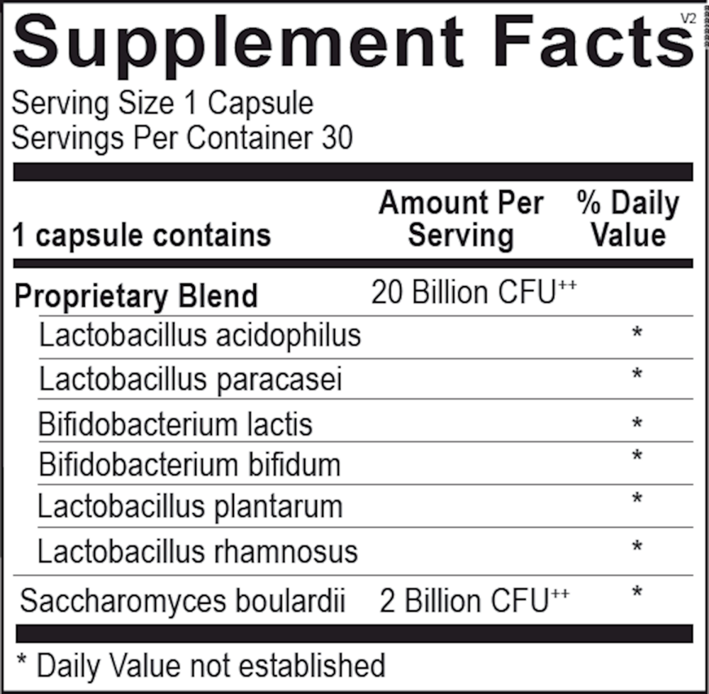 Orthobiotic® – High-Potency Probiotic for Digestive & Immune Health (60 Capsules)