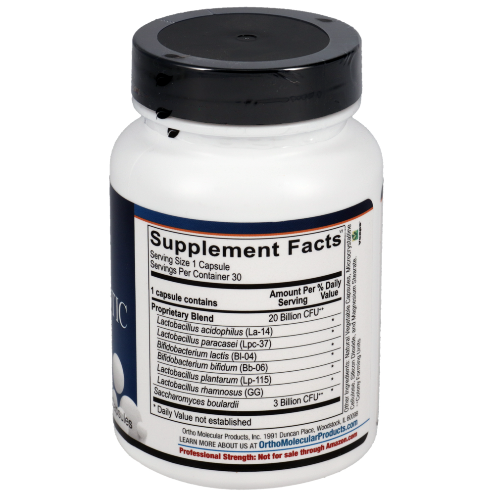 Orthobiotic® – High-Potency Probiotic for Digestive & Immune Health (60 Capsules)