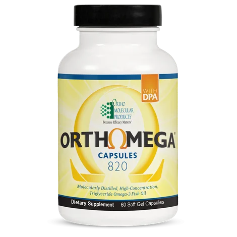 Orthomega 820 (60 Capsules) by Ortho Molecular Products