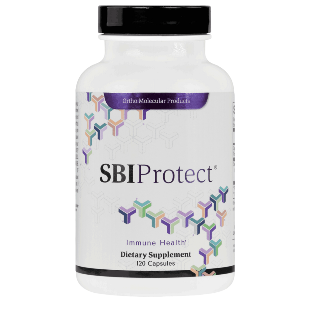 Ortho Molecular Products SBI Protect Capsules - Serum-Derived Bovine Immunoglobulin G (IgG) Supplement for Immune and Gut Barrier Support.