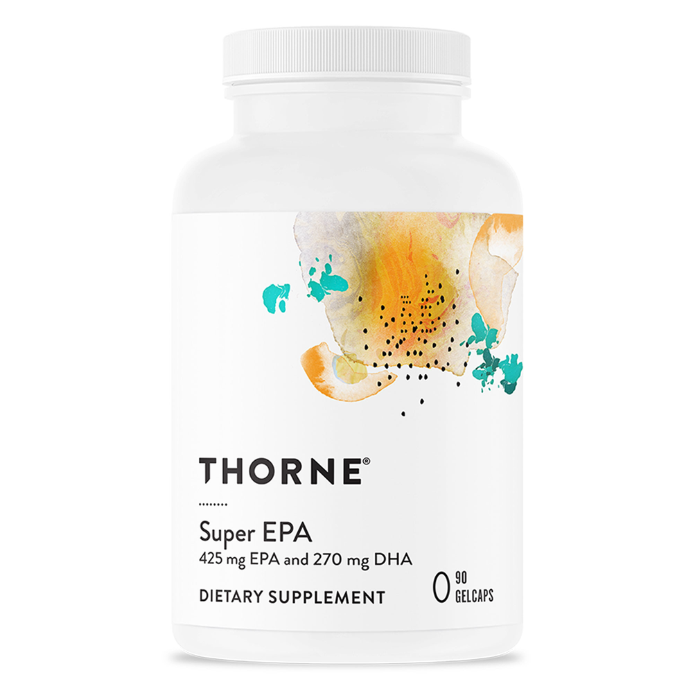 Super EPA – High-Potency Omega-3 Fish Oil by Thorne (90 Softgels)