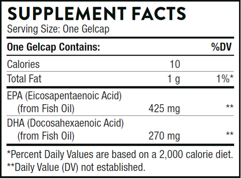 Super EPA – High-Potency Omega-3 Fish Oil by Thorne (90 Softgels)