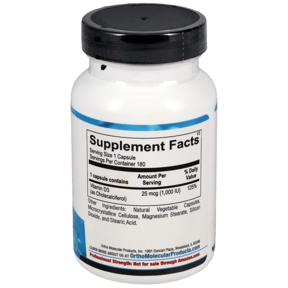vitamin d 1000 iu ortho molecular product bottle 180 back