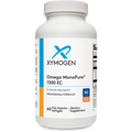 Xymogen Omega MonoPure 1300 EC dietary supplement bottle on a white background